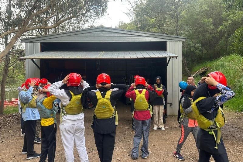 Year  5 and 6 Girls Camp Jungai